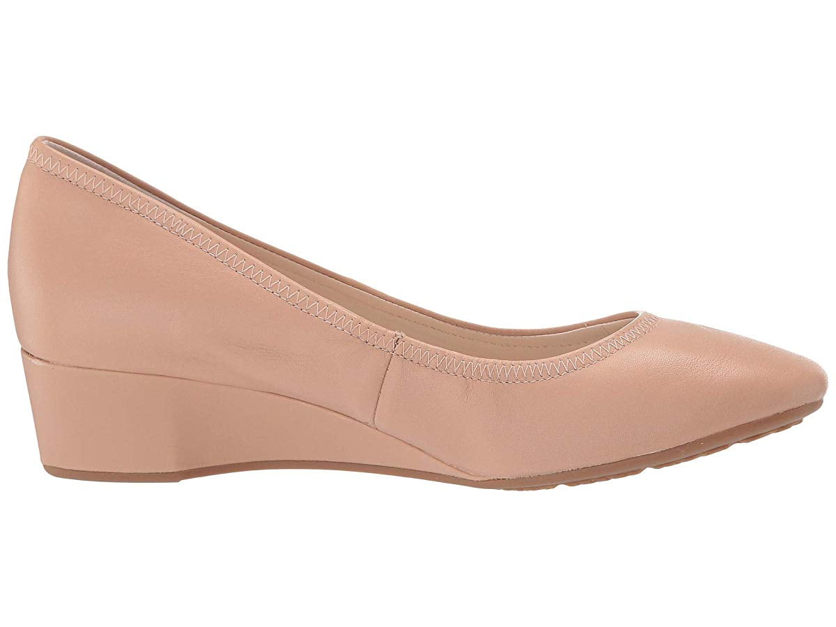 cole haan nude wedge