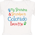thumbnail image 4 of Inktastic Colorado Grandma Grandpa Love Me Boys or Girls Long Sleeve Baby Bodysuit, 4 of 5