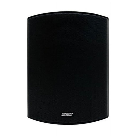 earthquake sound aws-502b all-weather indoor/outdoor speakers (matte black, pair)