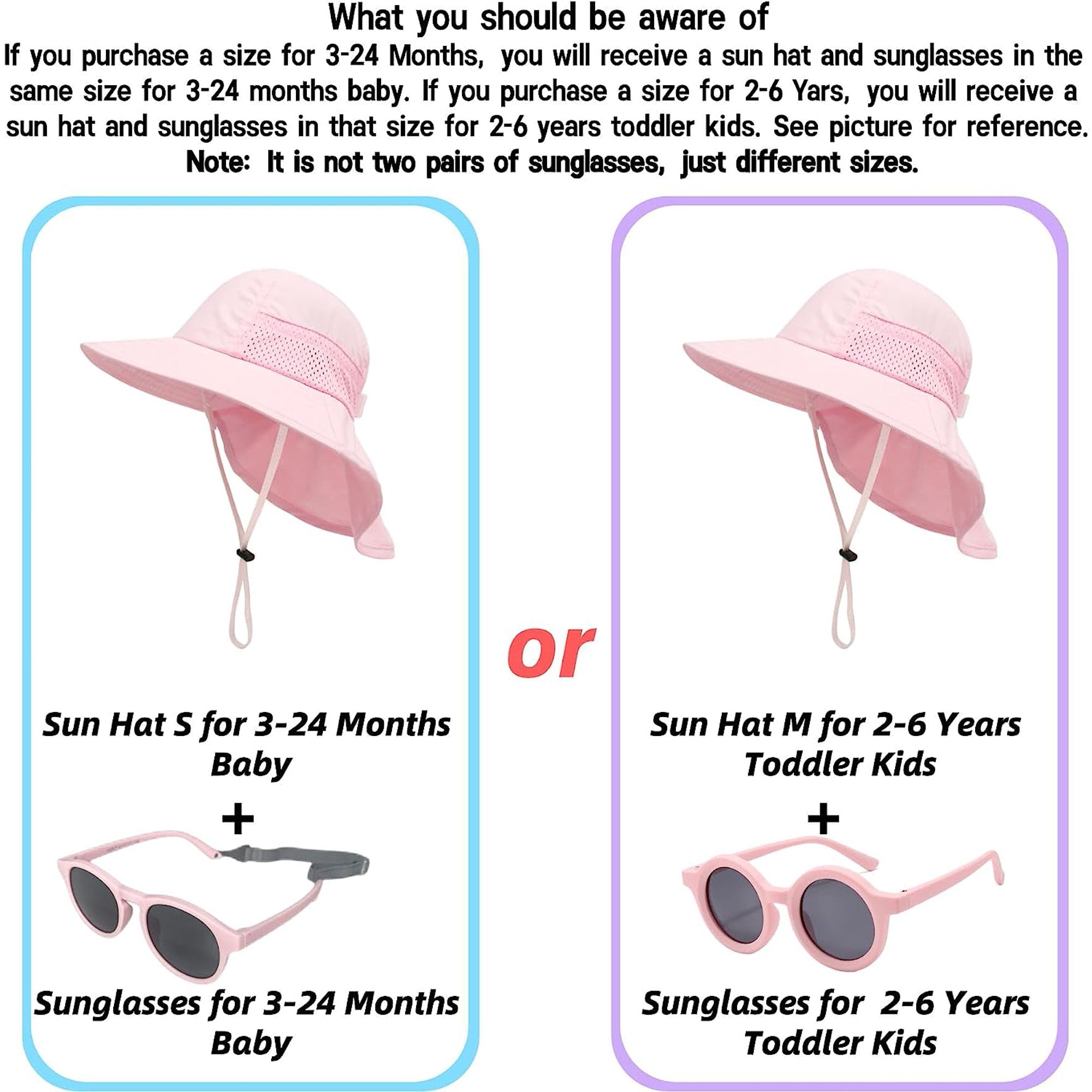 Chapeau De Soleil Pour Enfant Garçon 7-14 Ans - Large Bord - Protection UV - Beige Foncé - Neuf