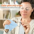 Lens Cleaner for Eyeglasses Cleaning Microfiber Cloth 200 Pcs Wipe