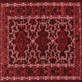 thumbnail image 1 of Ahgly Company Indoor Square Persian Red Traditional Area Rugs, 4' Square, 1 of 4