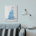 thumbnail image 3 of Stupell Industries Contemporary New Hampshire Agate Blue US State Design Canvas Art, 24 x 30, by Ziwei Li, 3 of 7