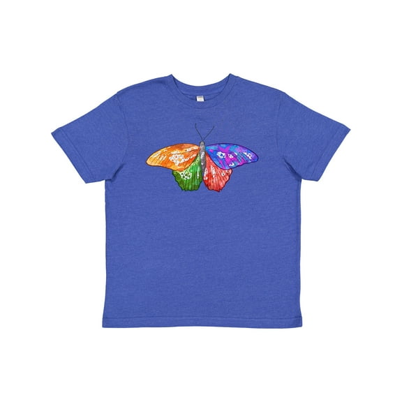Inktastic Artistic Butterfly Youth T-Shirt