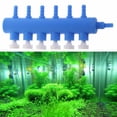 thumbnail image 3 of Flmtop Valve de Contrôle Durable Réglable 2-6 Têtes Design Valve d'Air d'Aquarium Valve de Régulation d'Oxygène pour Pompe à Aquarium, 3 of 9