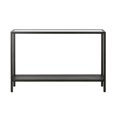 thumbnail image 2 of Henn&Hart 46" Blackened Bronze Metal/Glass Console Table, 2 of 8