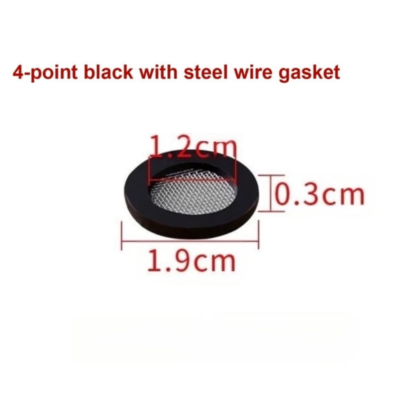 304 Stainless Steel Mesh Faucet Water Filter Compatible With Shower Heads