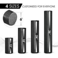 thumbnail image 3 of Yes4All 18inch Exercise Foam Roller EPP Black, 3 of 8