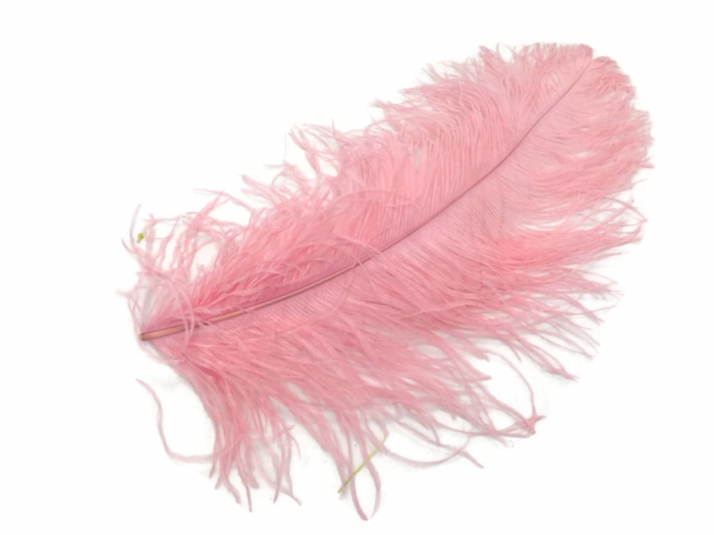pink ostrich feathers bulk