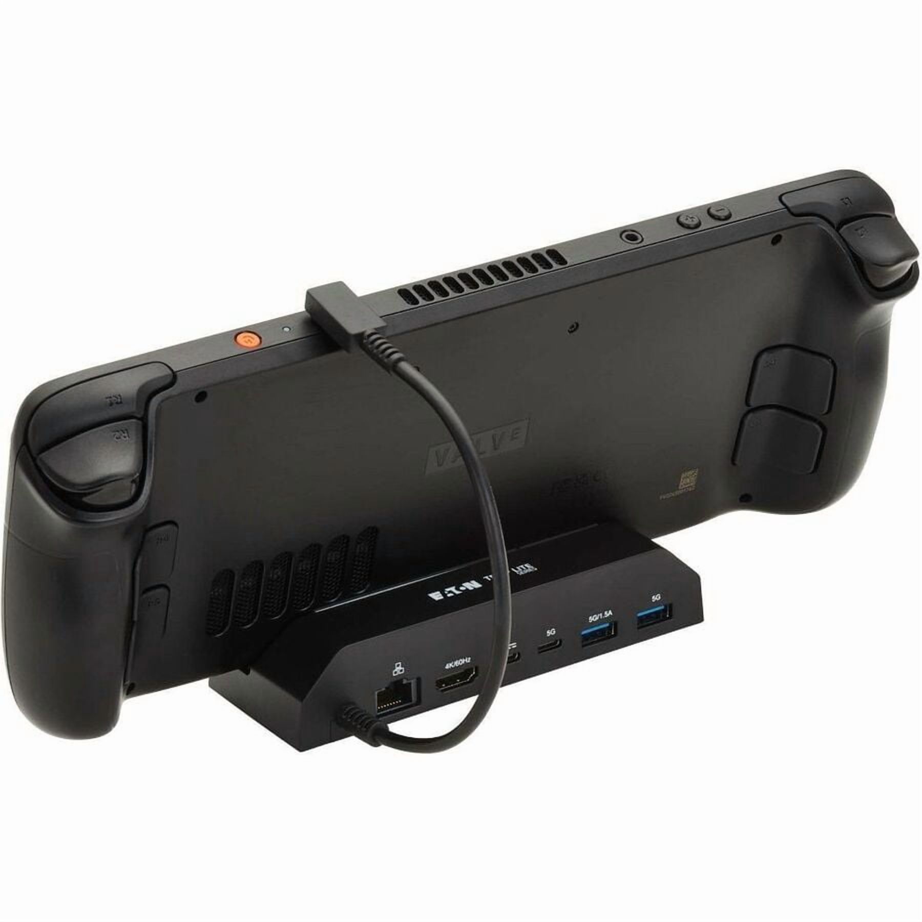 Eaton Tripp Lite Series USB-C Docking Station for Steam Deck and ROG Ally - 4K 60 Hz HDMI, USB Hub, Gigabit Ethernet, 100W PD Charging (u442-docksd-1)