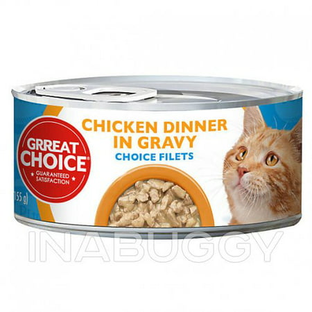 Grreat Choice® Choice Chicken Filets Cat Food (pack of