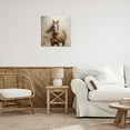 thumbnail image 3 of Stupell Industries Horse with Modern Drip Animals Painting Wrapped Canvas Art Print Wall Art, 24 x 24, 3 of 8