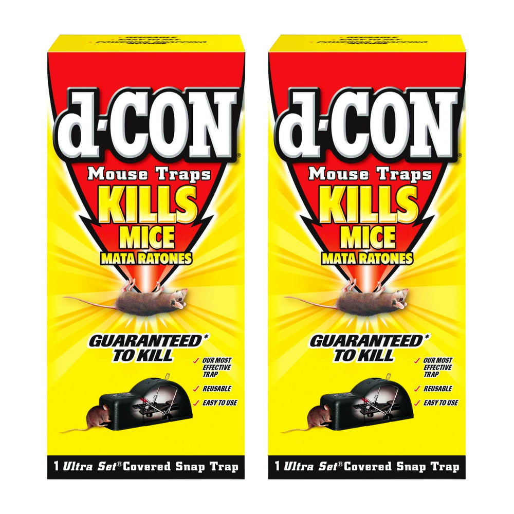 D-Con Ultra Set Covered Mouse Trap, 2 Pack - Walmart.com - Walmart.com D Con Mouse Trap Won T Set