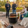 thumbnail image 6 of TIKI® Brand 22.1 Diameter Accessory Metal Reunion Fire Pit Screen, 32.9 Inch 2 Piece Poker, and Heat Deflector, 6 of 6