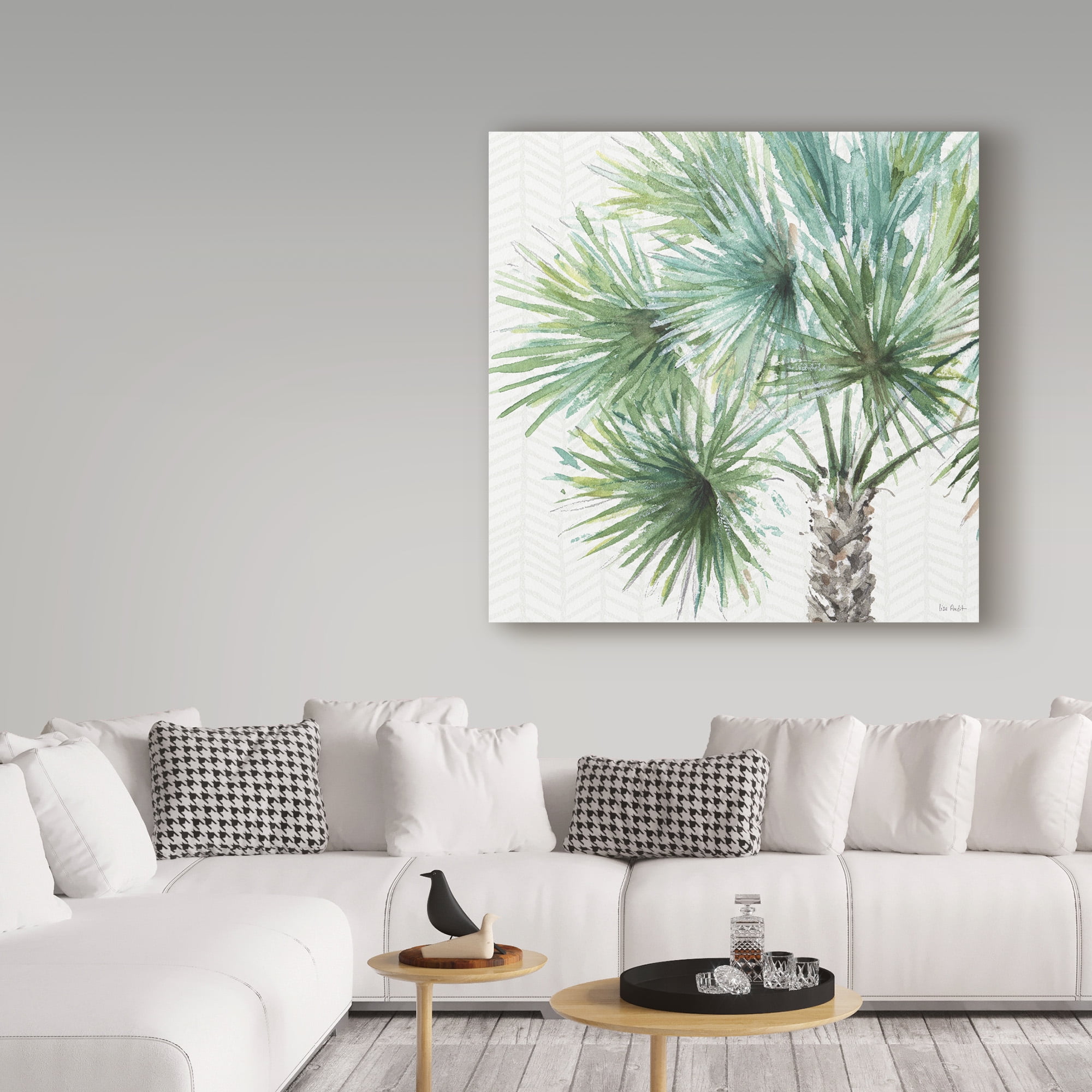 Trademark Fine Art 'Mixed Greens VI' Canvas Art by Lisa Audit