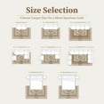 thumbnail image 4 of Roxstand Washable Area Rugs 4x6, Stain Resistant Lightweight Vintage Rugs for Living Room, Non Skid Farmhouse Bedroom Rugs(4'x6', Vintage01-Turmeric), 4 of 9