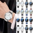 thumbnail image 4 of NovaStitch Men's Watch Stainless steel Quartz Analog Watch Fashion Leather Watches Casual Daily Wear with Date Window Gift for Men and Women Accessories, 4 of 6