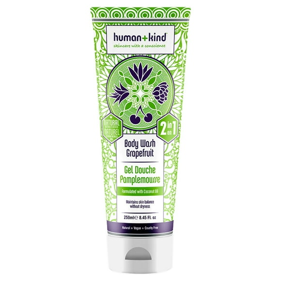 Body Wash - Grapefruit by Human+Kind for Unisex - 8.45 oz Body Wash