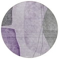thumbnail image 2 of Addison Rugs Chantille Indoor/Outdoor Transitional Modern Purple Washable Round Rug, 8' x 8', 2 of 5
