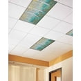 thumbnail image 2 of Fluorescent Light Covers for Ceiling Lights 2 Pack, Teal Yellow Oil Painting Magnetic Ceiling Light Covers 2x4ft for Classroom Office School, Contemporary Abstract Art Drop Ceiling Light Shade, 2 of 7