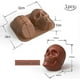 thumbnail image 2 of Moldes grandes de silicona con forma de calavera realista para Halloween, para hornear pasteles, molde para hornear pasteles con forma de calavera embrujada, 2 of 5