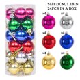 thumbnail image 3 of Bolas de Navidad, adornos para árbol de Navidad, adornos para Año Nuevo, Halloween, decoración del hogar, accesorios de bolas colgantes de Navidad, 3 of 5