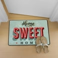 thumbnail image 4 of SKYSONIC Doormat Vintage Home Sweet Home Sign Lightweight Non Slip Indoor Outdoor Entryway Rugs Floor Mat for Bathroom Kitchen Entrance 31x20in, 4 of 6