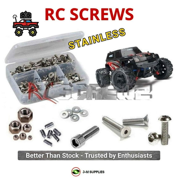 RCScrewZ Stainless Steel Screw Kit tra055 for Traxxas Latrax 1/18th Teton #76054 RC | SET