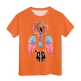thumbnail image 6 of Godom Girls Shirts Short Sleeve Graphic Cotton Kids Tshirts Clothes Summer Tops T-Shirt, 6 of 6