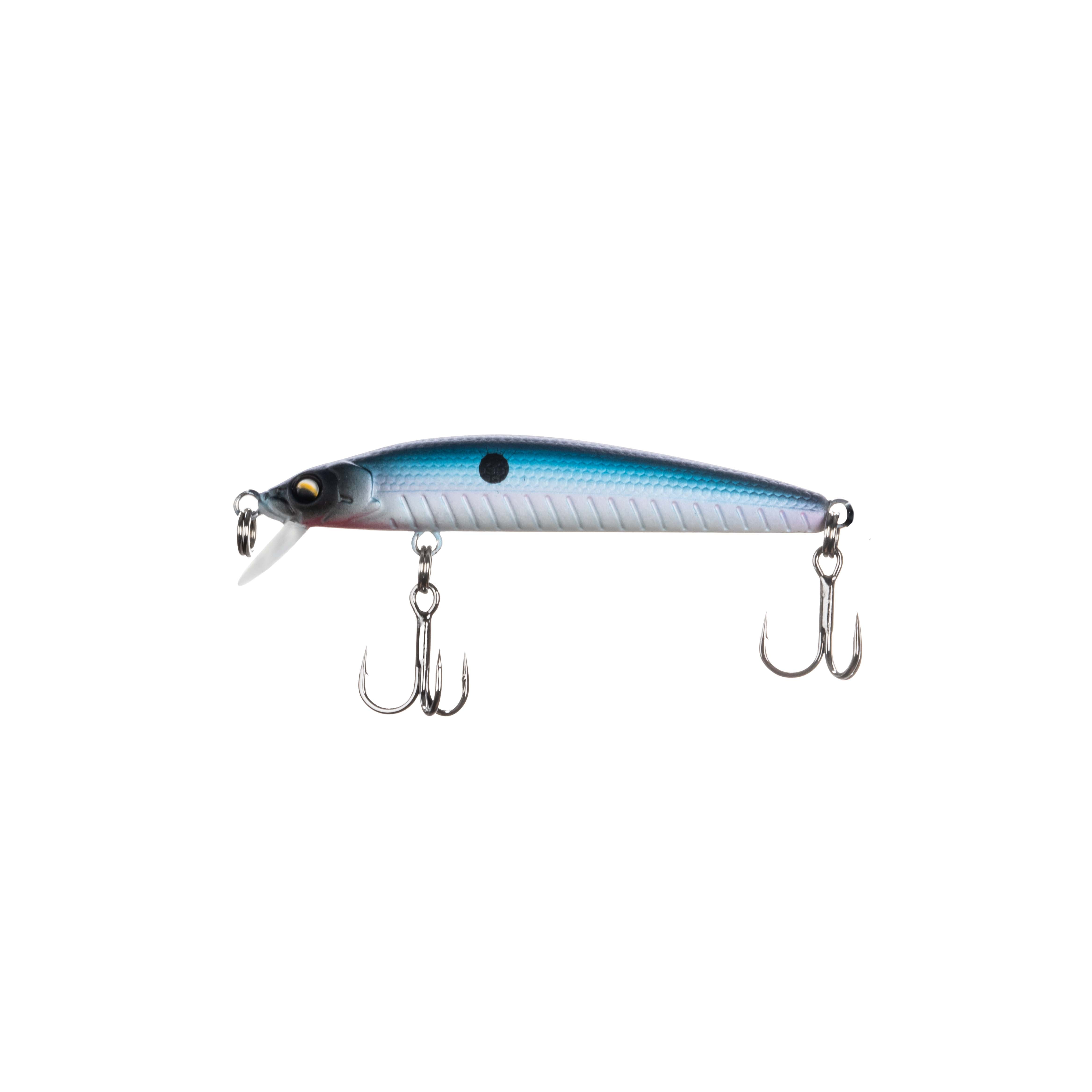 Ozark Trail Freshwater Minnow Fishing Lure, Midnight, 2-1/2-inch