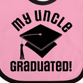 thumbnail image 4 of Inktastic Graduation My Uncle Graduated Boys or Girls Baby Bib, 4 of 4