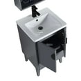 thumbnail image 5 of Venezian Collection - 20" Single Rock Gray Bathroom Vanity, - Black Handles.&nbsp;, 5 of 9