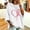 A1 Silver, variant on GILIGEGE Women's Breast Cancer Awareness Hoodie in October We Wear Pink Sweatshirt Pink Ribbon Shirt,Causal Crewneck 3/4 Length Sleeve Inspirational Oversized Blouse,Fall Winter Pullover White 3XL