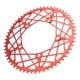 thumbnail image 3 of 58t Bicicleta plegable piñón, manivela, superficie anodizada hueca, cadena Roja de bicicleta de aleación de aluminio ligera, 3 of 10