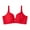 Red Everyday Bra for Women, variant on ATOYSOY Women's Everyday Bra Breathable Push Up Underwear Underwire Smoothing Comfort Bra Thin Lightweight Beige L