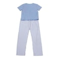 thumbnail image 2 of Pijama Secret Treasure Teen para Niña Playera Lisa Pantalón Rayado Azul Talla 12, 2 of 4