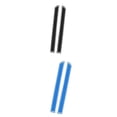 thumbnail image 1 of 4 piezas de de vinilo para cubierta del capó del motor delantero del coche universal (negro + azul) DYNWAVEMX Hood Roof Trunk Decal Stickers, 1 of 8