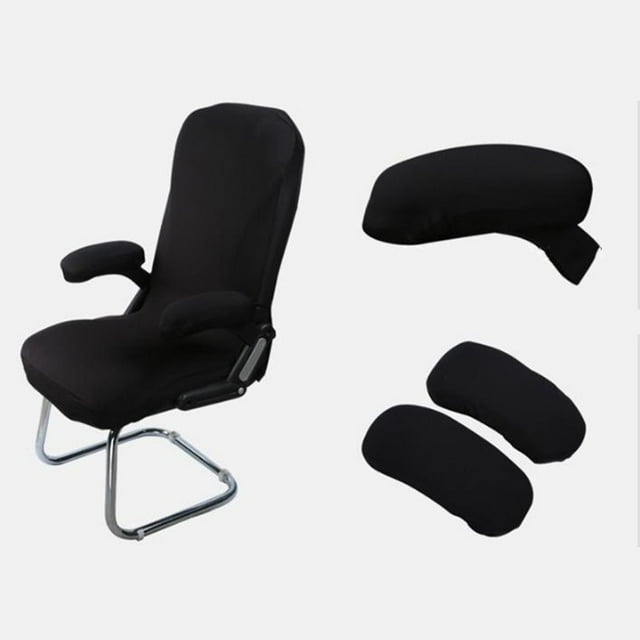 Lefu 2pcs Removable Chair Armrest Covers Elastic Protector Office Arm Armchair Cover