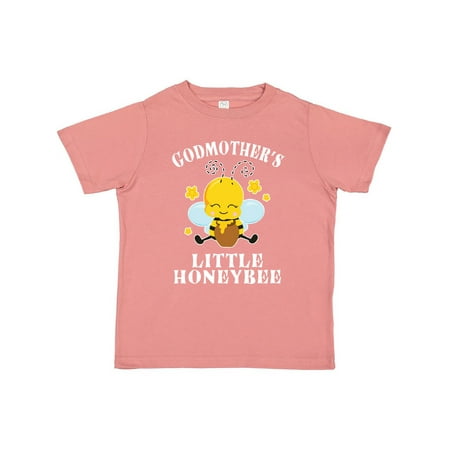 

Inktastic Cute Bee Godmother s Little Honeybee with Stars Gift Toddler Boy or Toddler Girl T-Shirt