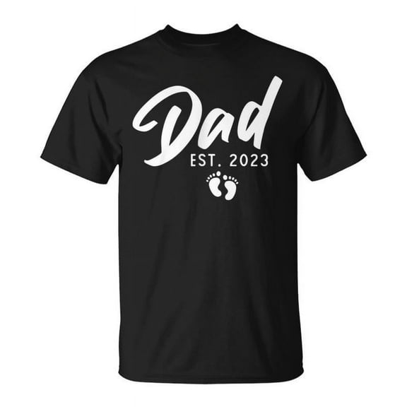 SR Promoted To Daddy Est 2023 Pocket Dad Soon Baby T-shirt