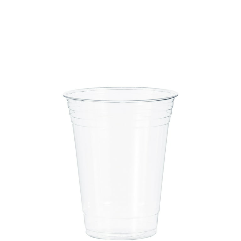 Hefty 00C21800 Deluxe Clear Plastic Cups, 18 Oz, 28-Count