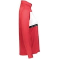 thumbnail image 4 of Holloway Sportswear L Womens Prism Bold 1/4 Zip Pullover Scarlet/White 222791, 4 of 5