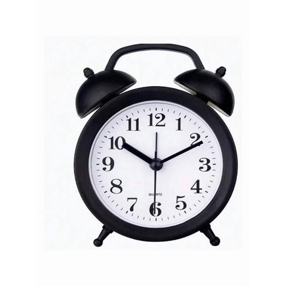 Double Bell Kids Alarm Clock, Classic Analog Design to Teach Children Time Management