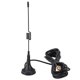 thumbnail image 2 of Antena De Succión, Antena De Radioaficionado SMA Antena De Funda De Plástico Negra De Fácil Uso Antena Corta Con Base Magnética Para Radioaficionado, 2 of 8