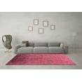 thumbnail image 3 of Ahgly Company Indoor Rectangle Oriental Pink Industrial Area Rugs, 6' x 9', 3 of 4