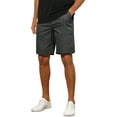 thumbnail image 4 of INSPIRE CHIC Striped Shorts for Men's Regular Fit Summer Chino Shorts Pants 30 Black, 4 of 6