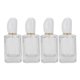 thumbnail image 1 of 4 Uds botella de Perfume recargable botella de vidrio vacía con pulverizador dispensador de Perfume atomizador 50ml cubierta blanca, 1 of 14
