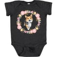 thumbnail image 3 of Inktastic Corgi Wreath for Dog Lovers Girls Baby Bodysuit, 3 of 5