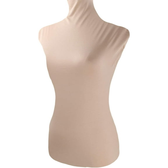 NAVADEAL Light Nude Lycra Fabric Cover, for Fashion Designer Retail Boutique Store Dress Form Dummy Model Display Styling Fitting Soft Stretchable Cover (Mannequin NOT Included) 100% Handmade