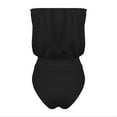thumbnail image 5 of Minjewel Womens Swimsuits, Tube Top Off Shoulder & Sexy Cutout Design, Swimsuits for Women for Beach & Pool,Black L, 5 of 6